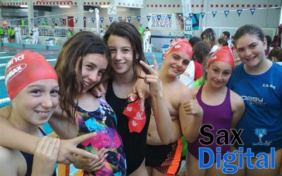Estupendos resultados los conseguidos por el Club Natación Sax en Elche