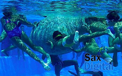 Naufragio en las piscinas municipales de Sax