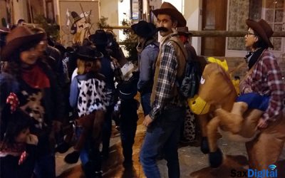 Cena con sabor a Oeste, en los Cristianos