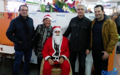 Papá Noel visitó Sax