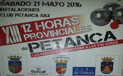 XIII 12 horas Provinciales de Petanca