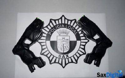 Adquisición de Pistolas Táser para la Policía Local en Sax