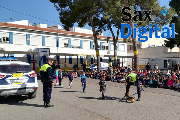 Policia Local perros Sax