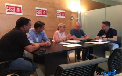 La Unión de Mandos de la Policía Local se reúne con la Diputada Ana Barceló