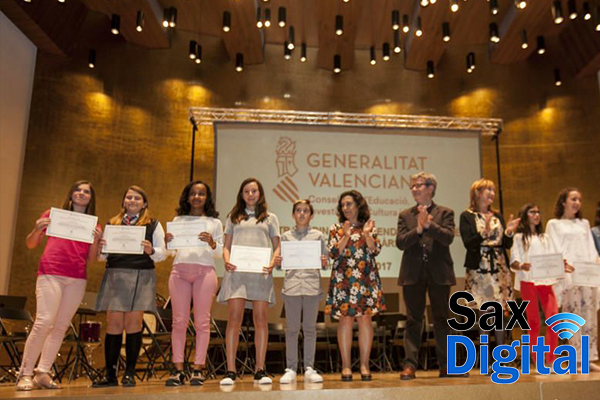 Tres estudiantes sajeñas, entre los galardonados con el Premio Extraordinario al Rendimiento Académico de Educación Primaria