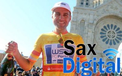 Raúl Alarcón, gana la Volta a Portugal, en el día de la patrona de Sax