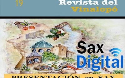 Revista del Vinalopó nº 19, presentación en Sax