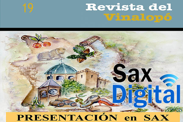 Revista del Vinalopó nº 19, presentación en Sax