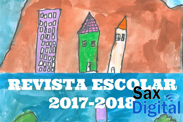 Revista escolar del colegio Cervantes de Sax