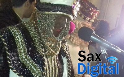 Los Magos de Oriente visitaron Sax, en una noche mágica