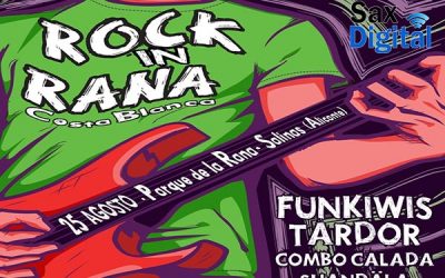El festival Rock in Rana Costablanca se prepara para su undécima edición el 25 de agosto