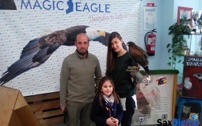 Safree apadrina «Terapias asistidas con aves rapaces»