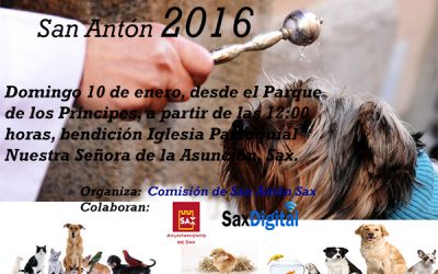 Sax celebrara San Antón