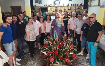 Fiestas en honor a San Cristóbal 2019, los vehículos ya están bendecidos