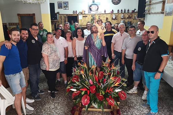 Fiestas en honor a San Cristóbal 2019, los vehículos ya están bendecidos