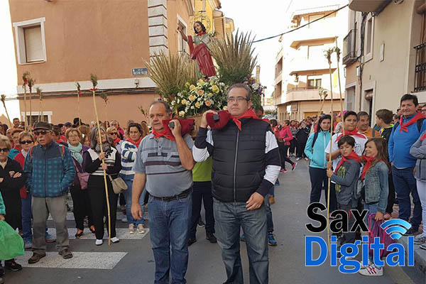 Sax celebró el día 1 de mayo con  la Romería San Pancracio