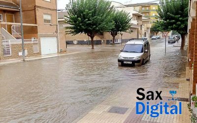 Las fuertes lluvias volvieron a colapsar Sax