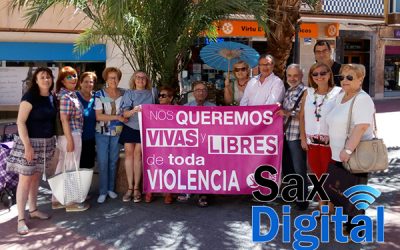 Primer lunes de mes, en Sax seguimos luchando contra la violencia