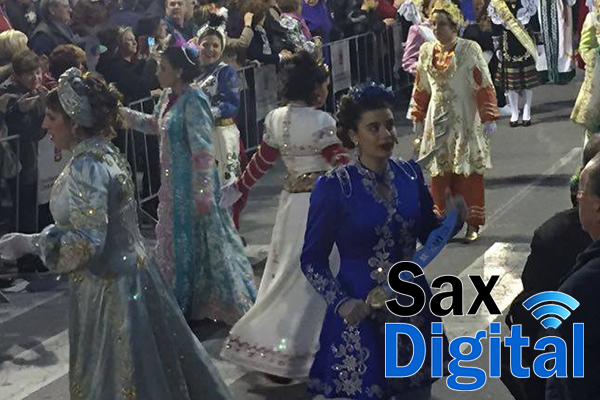 Sax transmitió su alegría en Caravaca de la Cruz