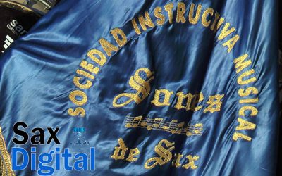 La plaza de San Blas acoge el intercambio musical de Sax y Petrer