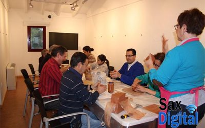 Muestra de trabajos del taller de cerámica