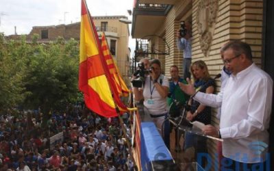 José María Espí pregonó en Alagón
