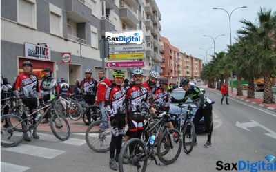 Buena mañana de Ruta ciclista y Almuerzo en Sax
