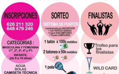 Torneo de Pádel, Sara Navarro Clínica Dental