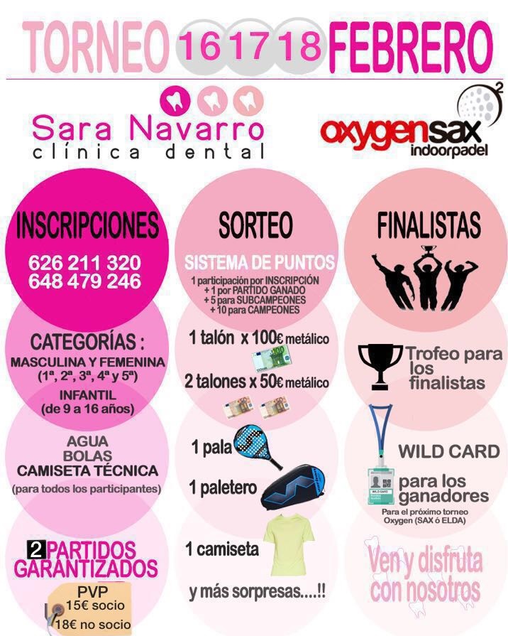 Torneo de Padel Sara Navarro