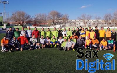 Segunda edición del Torneo de convivencia solidario de Futbol 8 a beneficio de Cruz Roja asamblea local de Sax