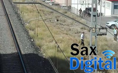 Fallece un hombre en las vías del tren de Elda