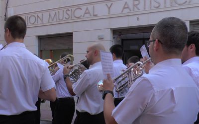 La Unión Musical de Sax participa en el Certamen Provincial de la Diputación de Alicante