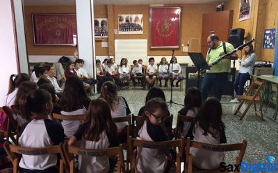 Los Coles en la Unión Musical de Sax