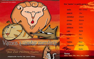 “Vamos a contar mentiras” en Sax