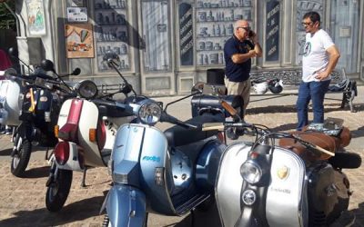 El primer encuentro de Vespas y Lambrettas, pasará por Sax