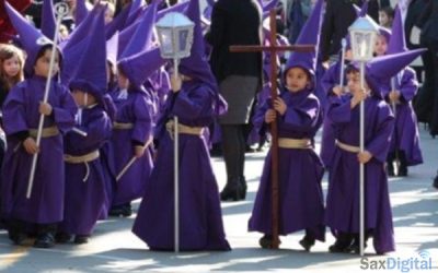 Se prepara el Vía Crucis infantil en Sax