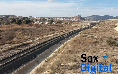 Fallece al ser arrollado por el tren entre Sax y Elda