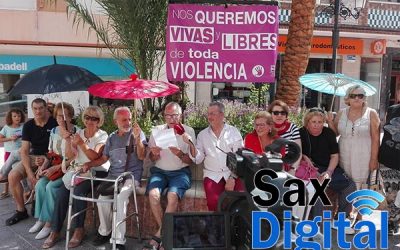 El pueblo de Sax, comprometido en luchar contra la violencia de género