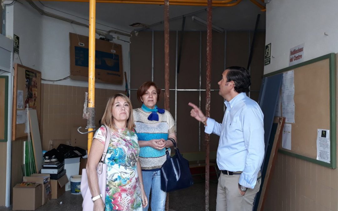 Nota de prensa del Partido Popular: Educación aplaza el día 25 el inicio del curso en el CP Cervantes por obras