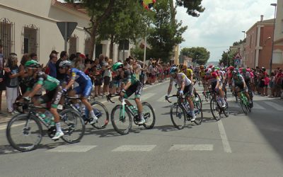 Preparativos para acoger este sábado el paso de La Vuelta 2023 por la provincia