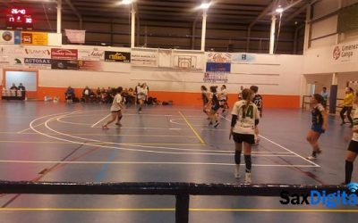 El Pabellón «Villa de Sax» fue testigo del balonmano más solidario