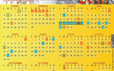 Calendario sajeño 2016