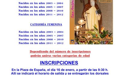 XII CROSS INFANTIL DE SAN ANTÓN