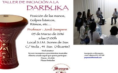 Curso de Darbuka en Sax