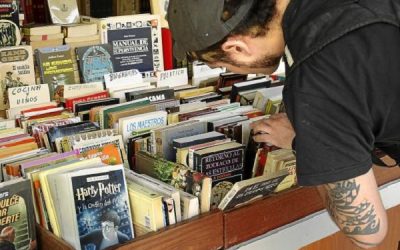 Feria del libro de ocasión en Sax