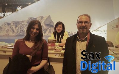 Sax presenta la imagen turística en Fitur