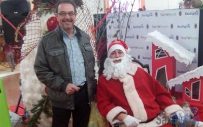 Visita de Papá Noel a Sax