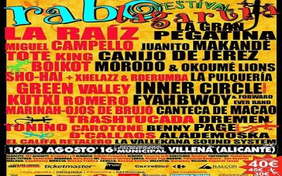 Rabolagartija Festival, dos días de conciertos