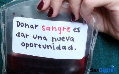 Donación de sangre en Sax, en febrero con sabor a carnaval