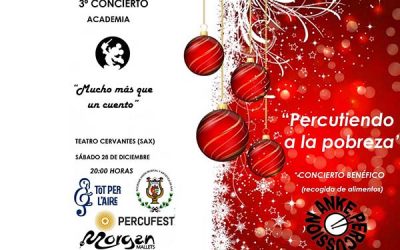 “Mucho más que un cuento” tercer concierto solidario de la academia Anke Percussion